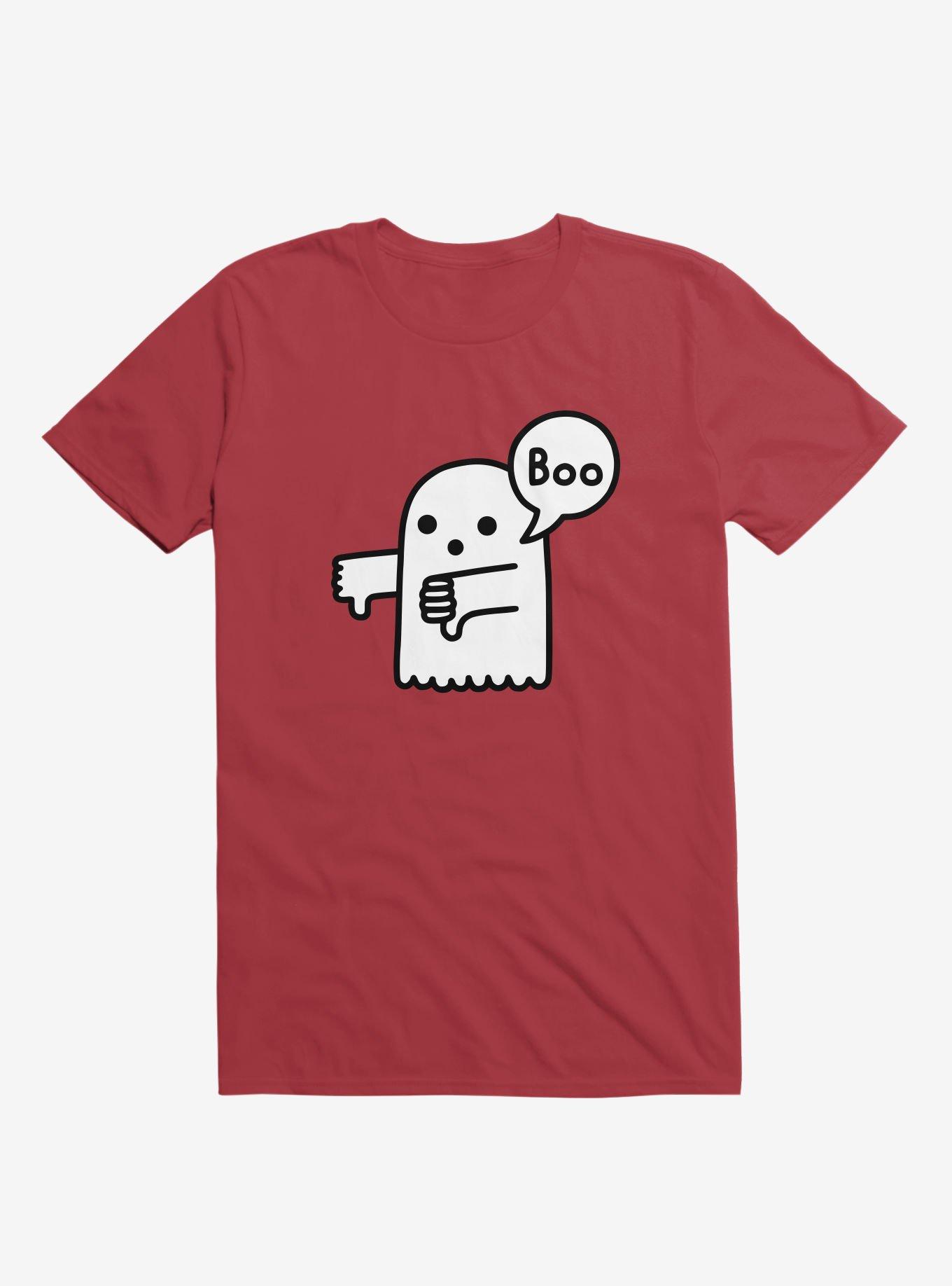 Ghost Of Disapproval Red T-Shirt, , hi-res