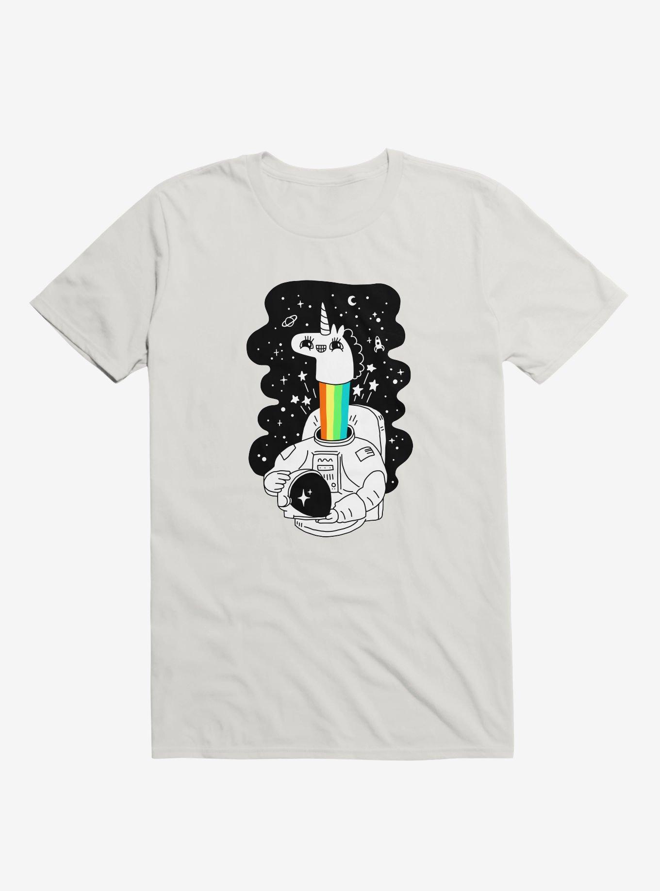 See You In Space! Unicorn Astronaut White T-Shirt, , hi-res