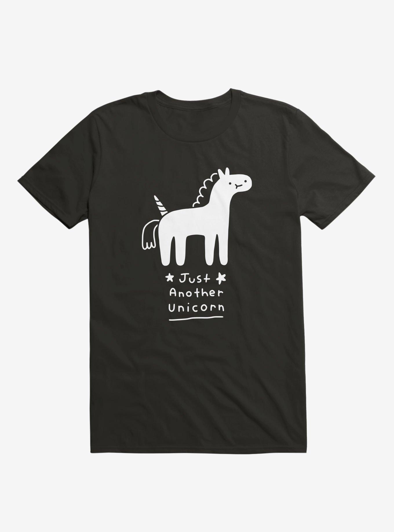 THRDLESS Just Another Unicorn Black T-Shirt