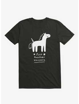 Just Another Unicorn Black T-Shirt, , hi-res