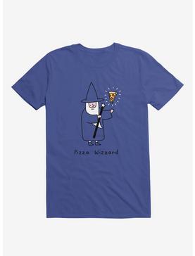Pizza Wizard Royal Blue T-Shirt, , hi-res