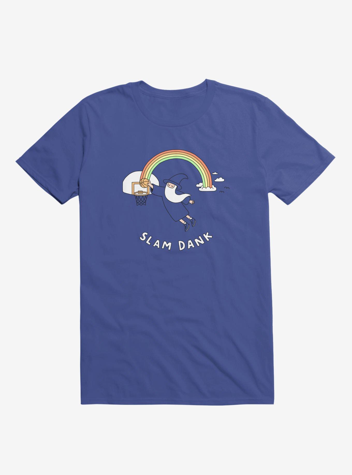 Slam Dank Wizard Royal Blue T-Shirt, , hi-res