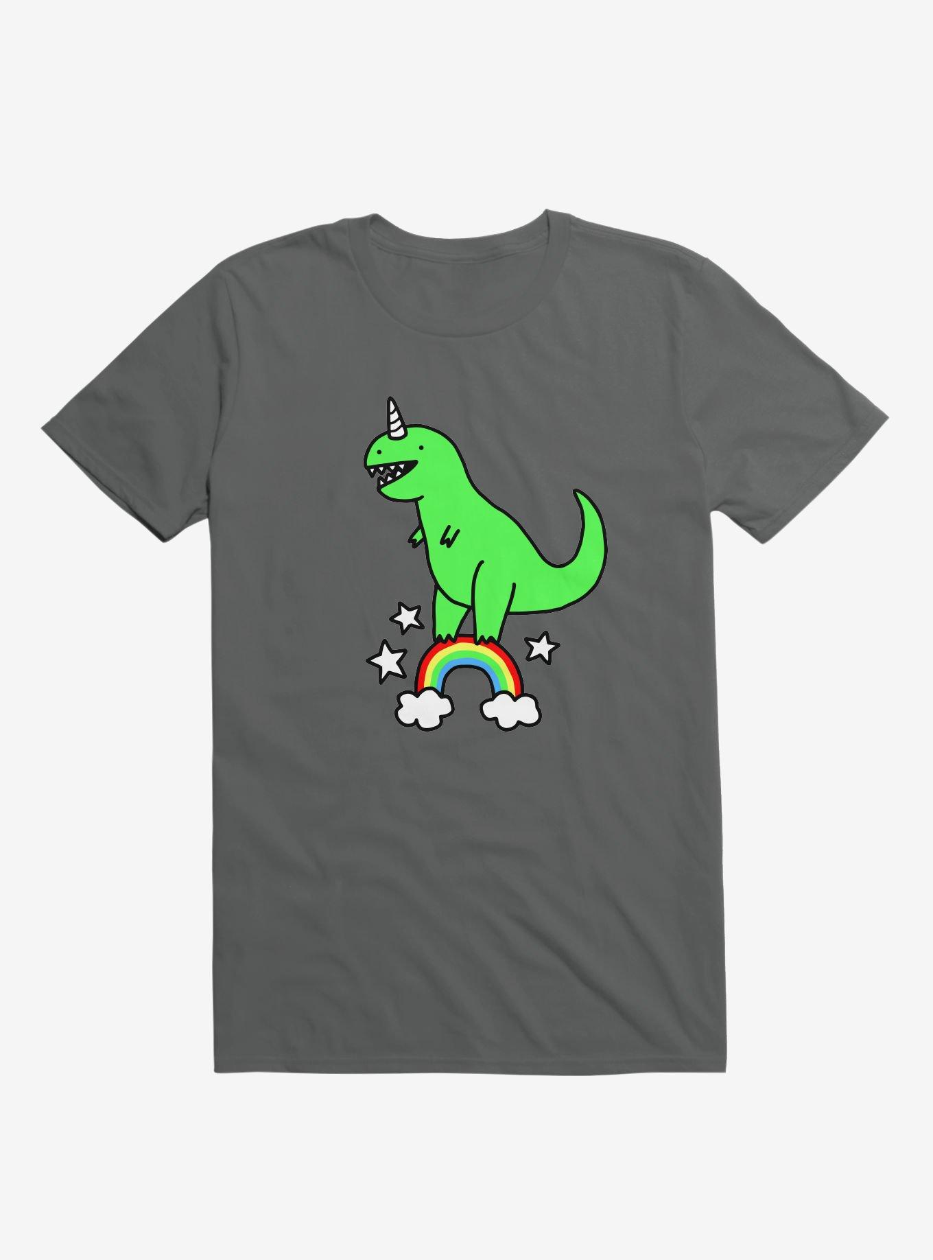 T-Rexicorn Asphalt Grey T-Shirt, , hi-res
