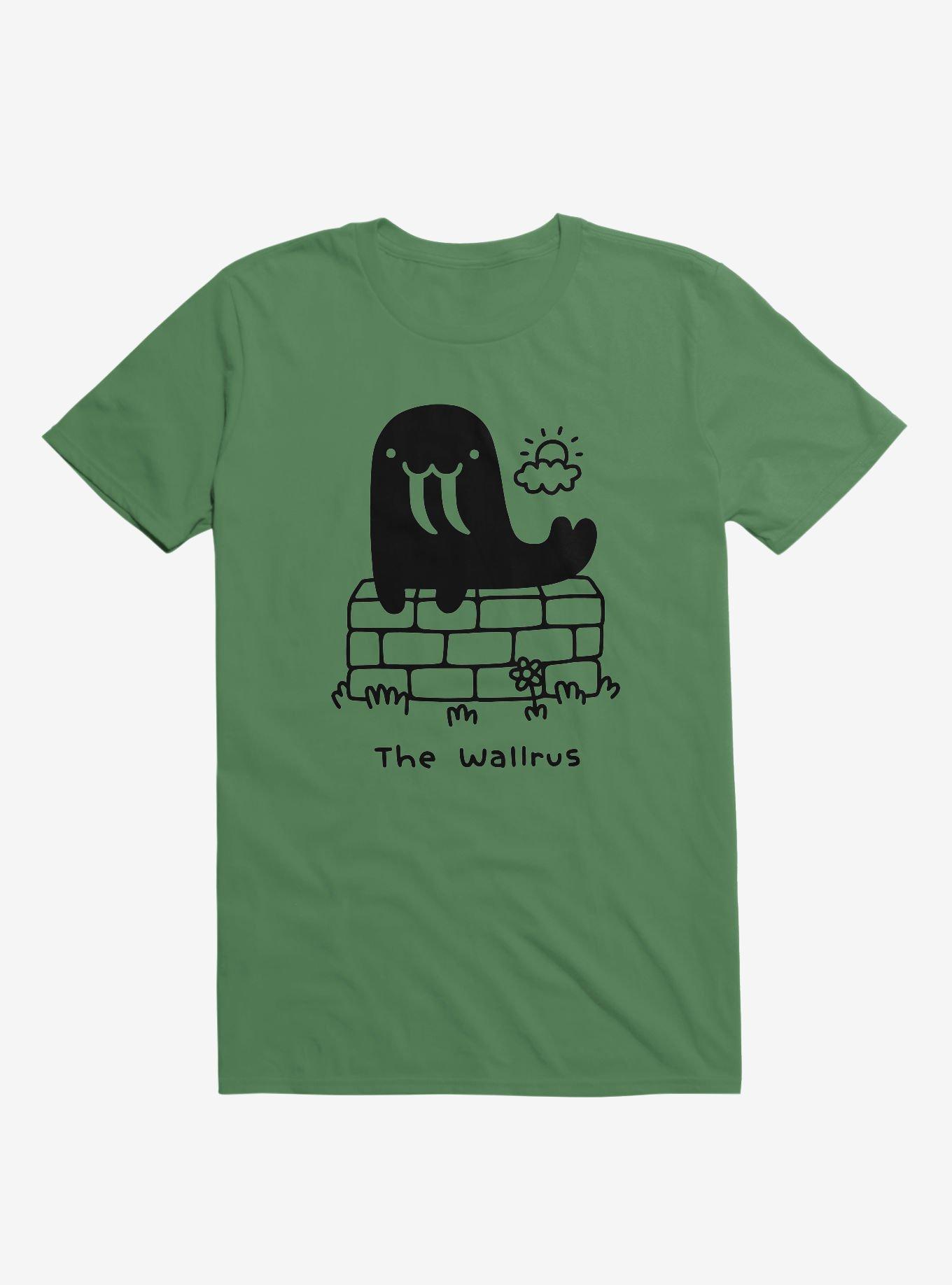 The Wallrus Kelly Green T-Shirt