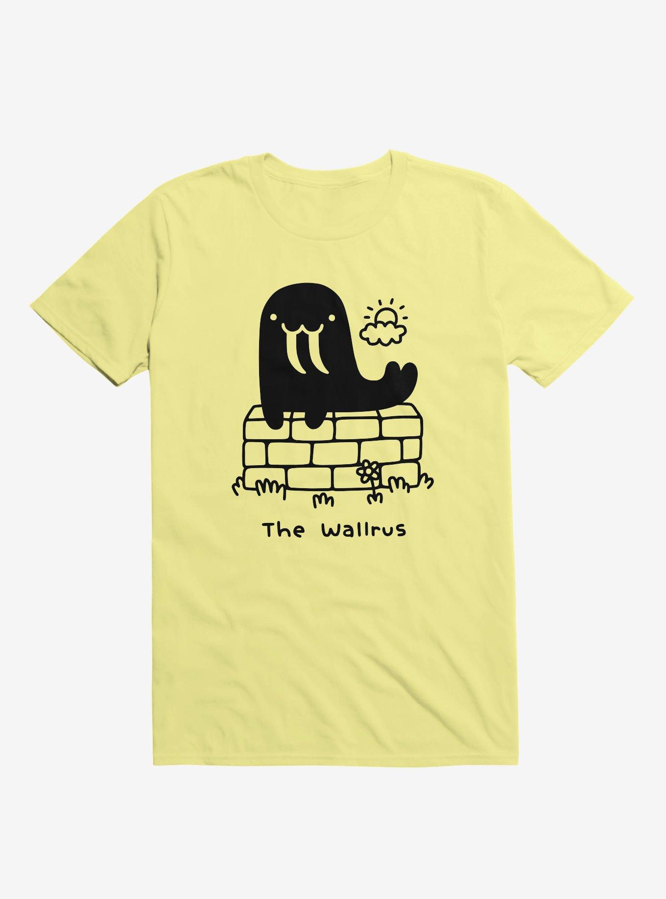 The Wallrus Yellow T-Shirt, YELLOW, hi-res