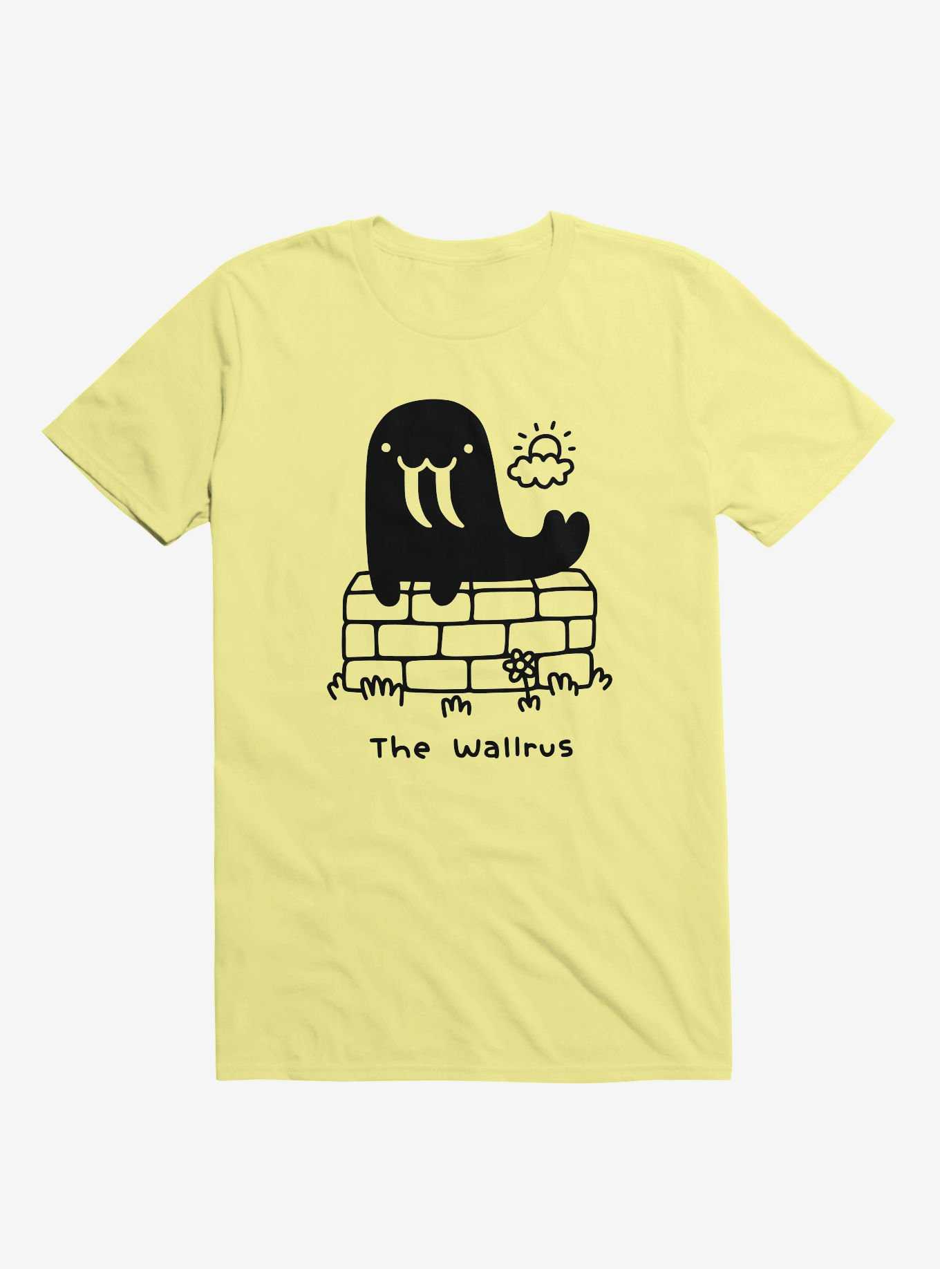 The Wallrus Yellow T-Shirt, , hi-res
