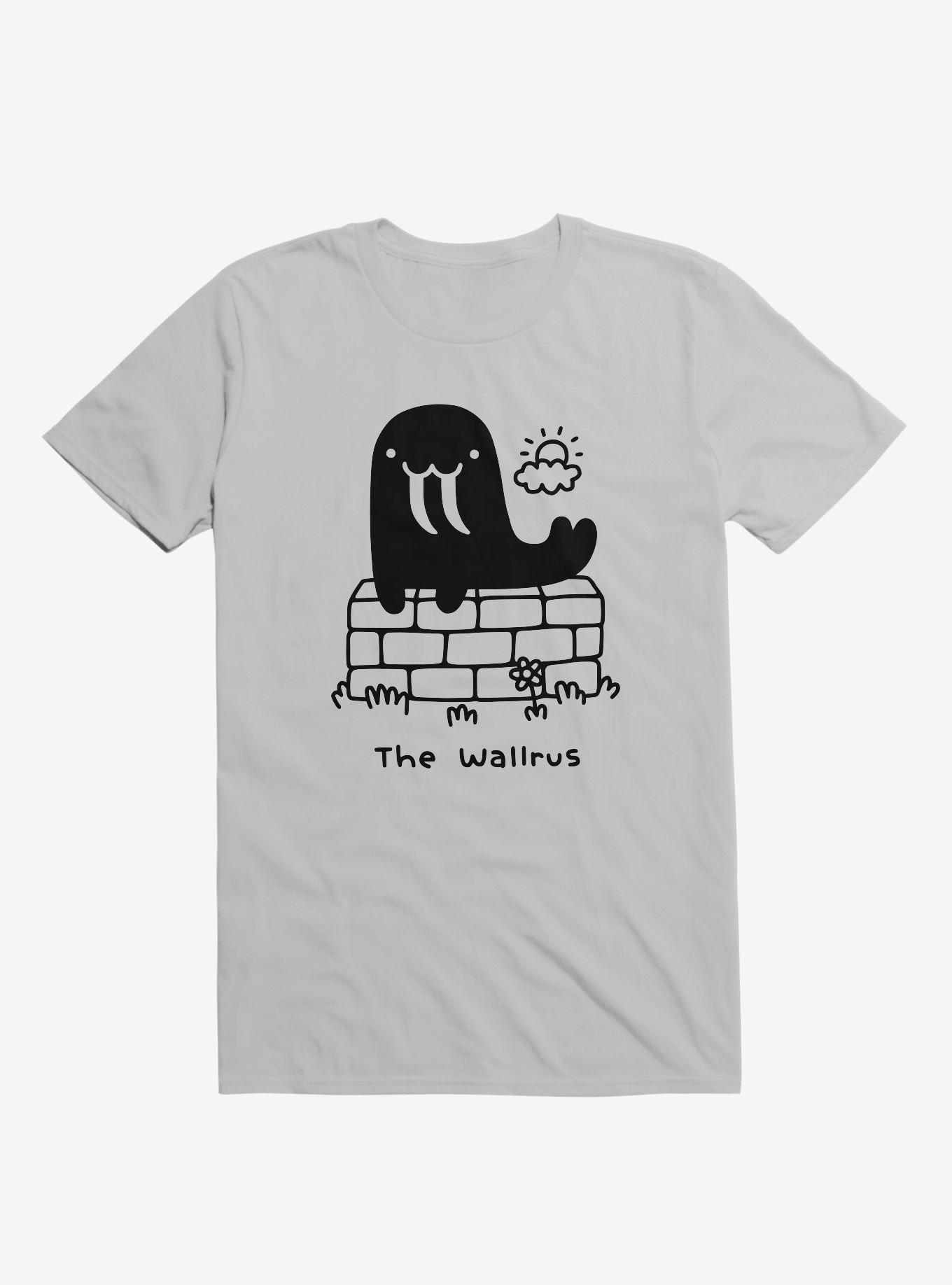The Wallrus Silver T-Shirt, , hi-res