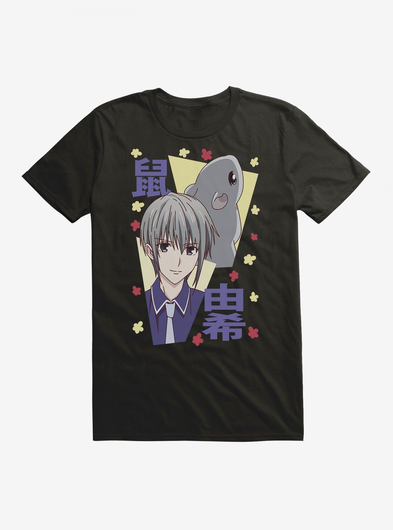 Fruits Basket Yuki Sohma T-Shirt, BLACK, hi-res