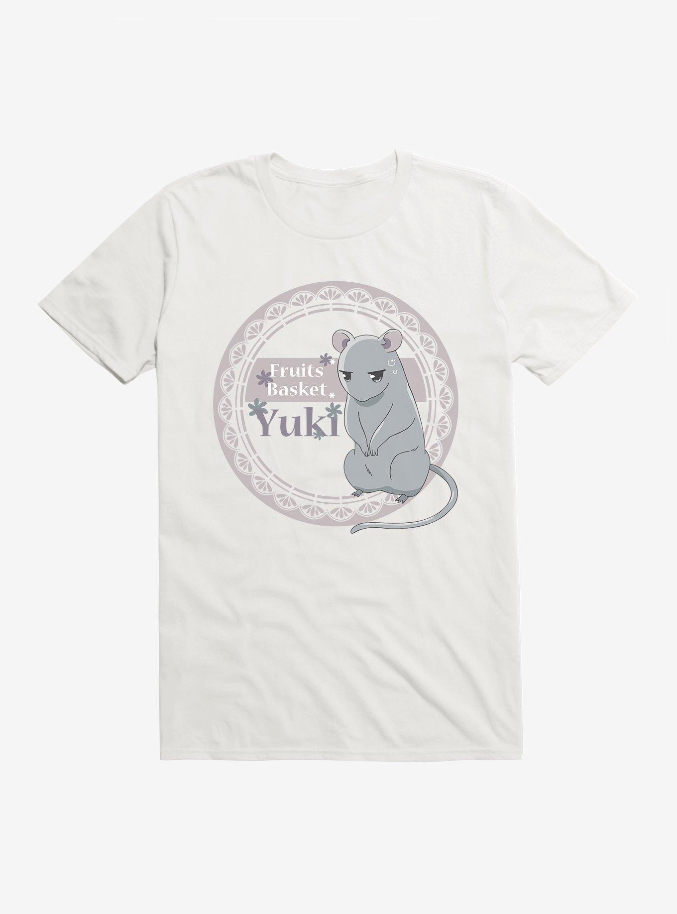 Fruits Basket Yuki Rat T-Shirt, WHITE, hi-res