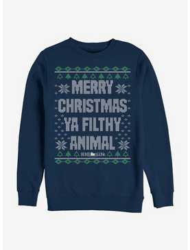 Home Alone Merry Christmas Sweater Pattern Sweatshirt, , hi-res