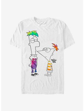 Disney Phineas And Ferb Boys Of Tie Dye T-Shirt, , hi-res