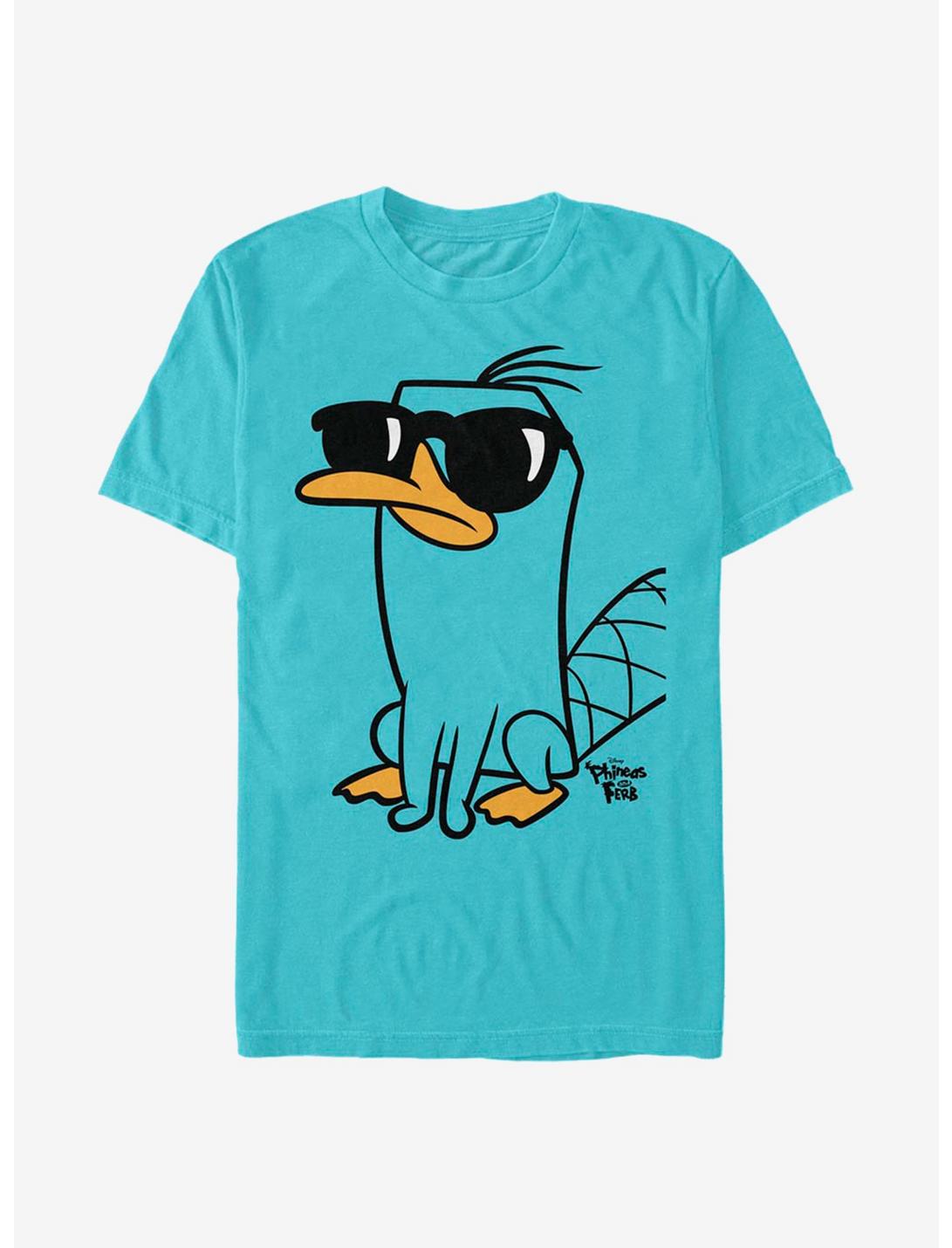 Disney Phineas And Ferb Cool Perry T-Shirt, TURQ, hi-res