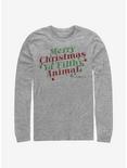 Home Alone Merry Christmas Ya Filthy Animal Long-Sleeve T-Shirt, ATH HTR, hi-res