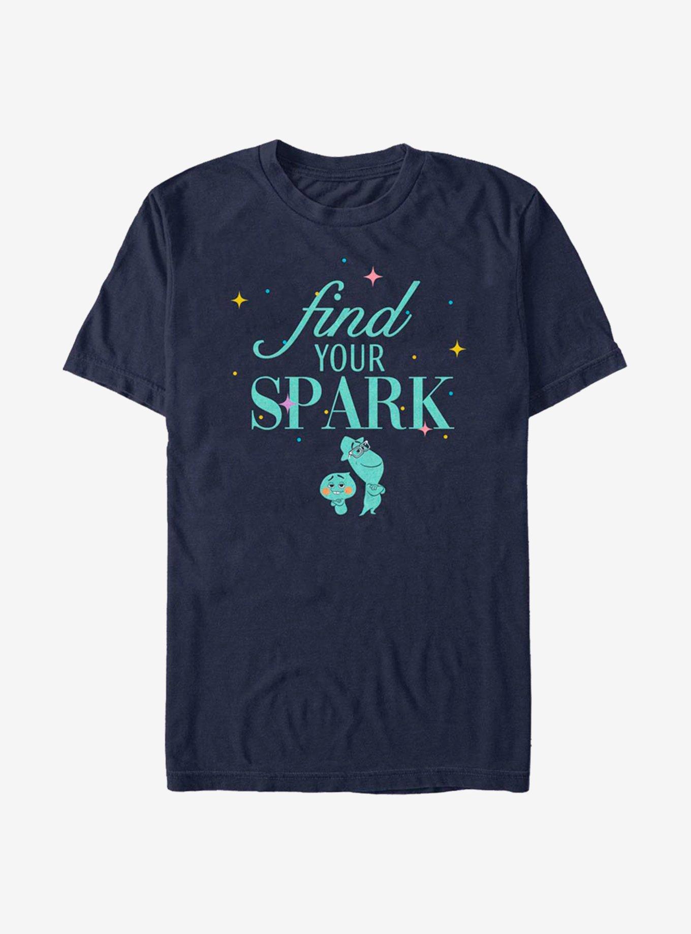 Disney Pixar Soul Find Your Spark T-Shirt, NAVY, hi-res