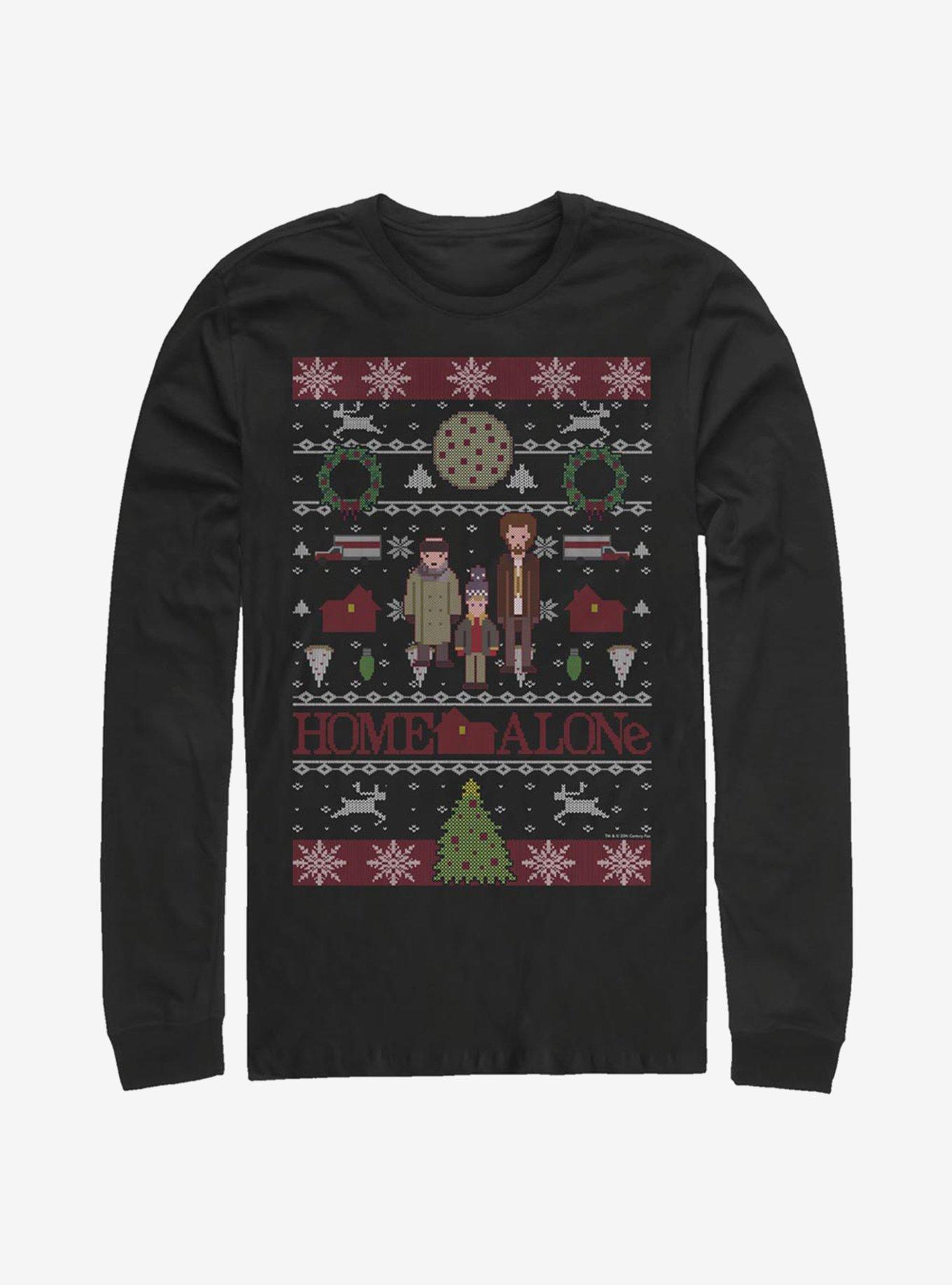 Home Alone Sweater Alone Long-Sleeve T-Shirt, , hi-res