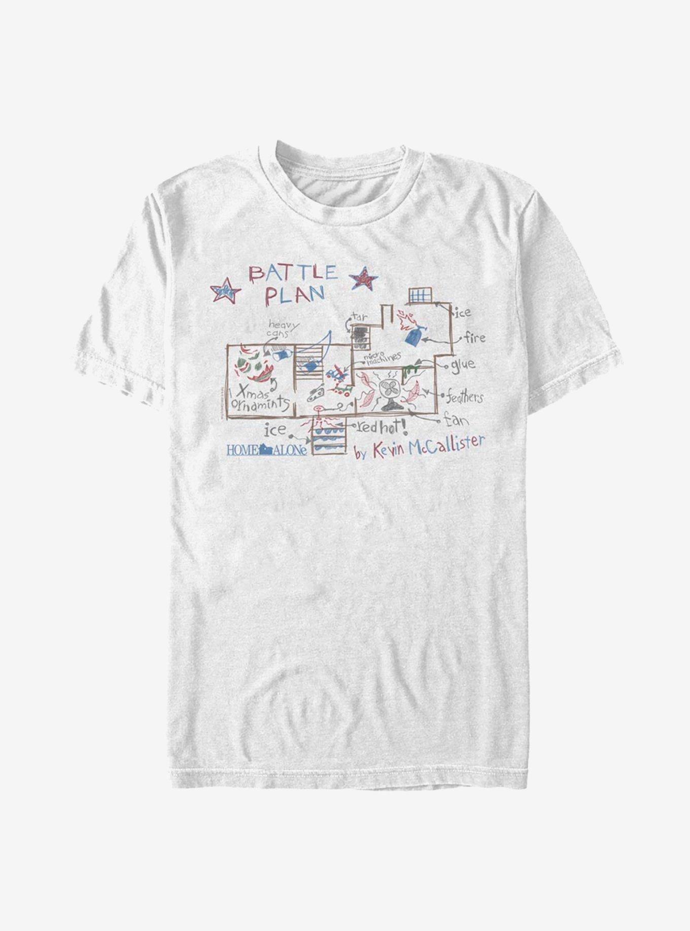 Home Alone Kevin's Plan T-Shirt, WHITE, hi-res