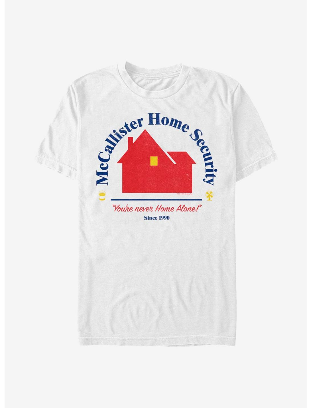 Home Alone Home Security T-Shirt, WHITE, hi-res