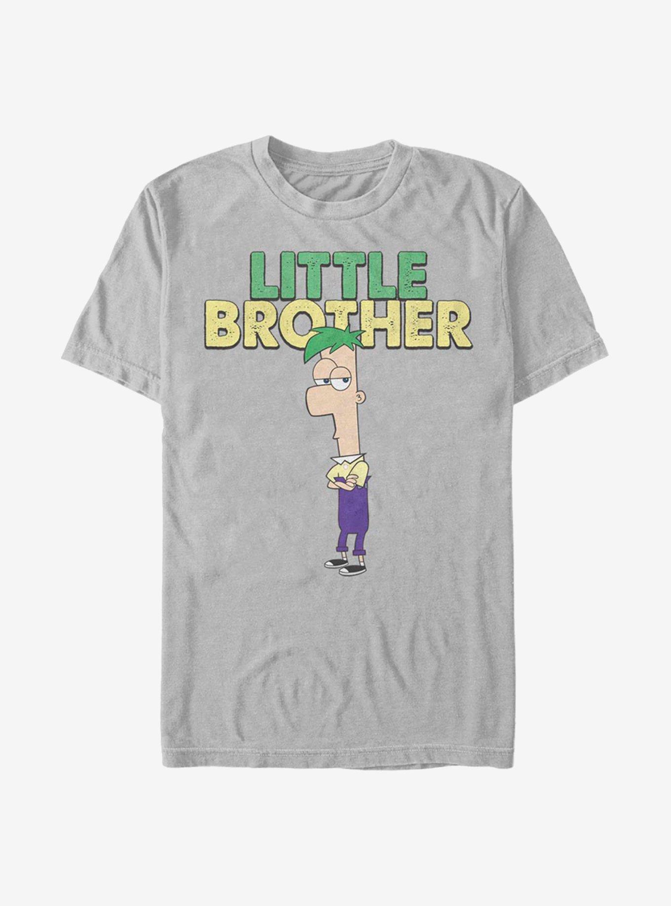 Disney Phineas And Ferb Ferb Older Brother T-Shirt, SILVER, hi-res