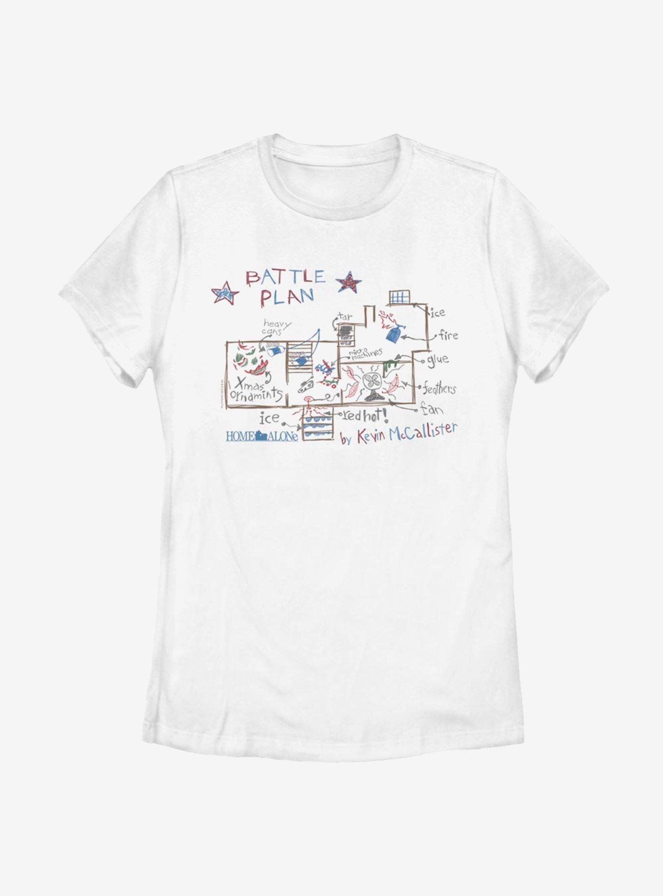 Home Alone Kevin's Plan Womens T-Shirt, , hi-res