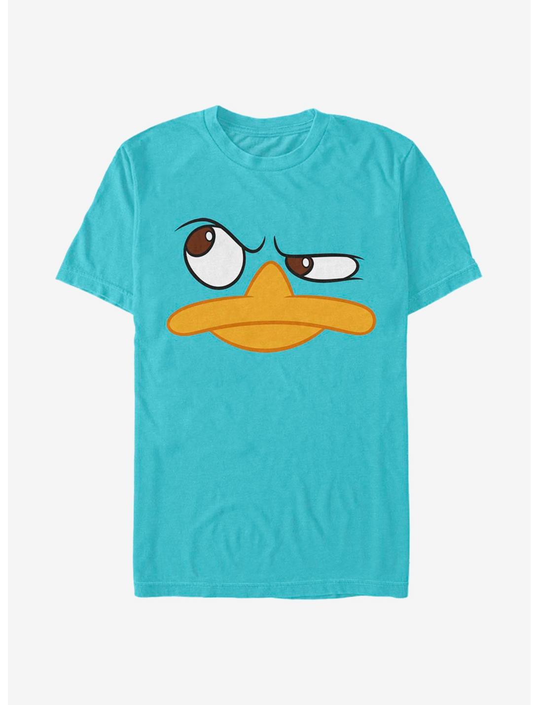 Disney Phineas And Ferb Perry Face T-Shirt, TAHI BLUE, hi-res