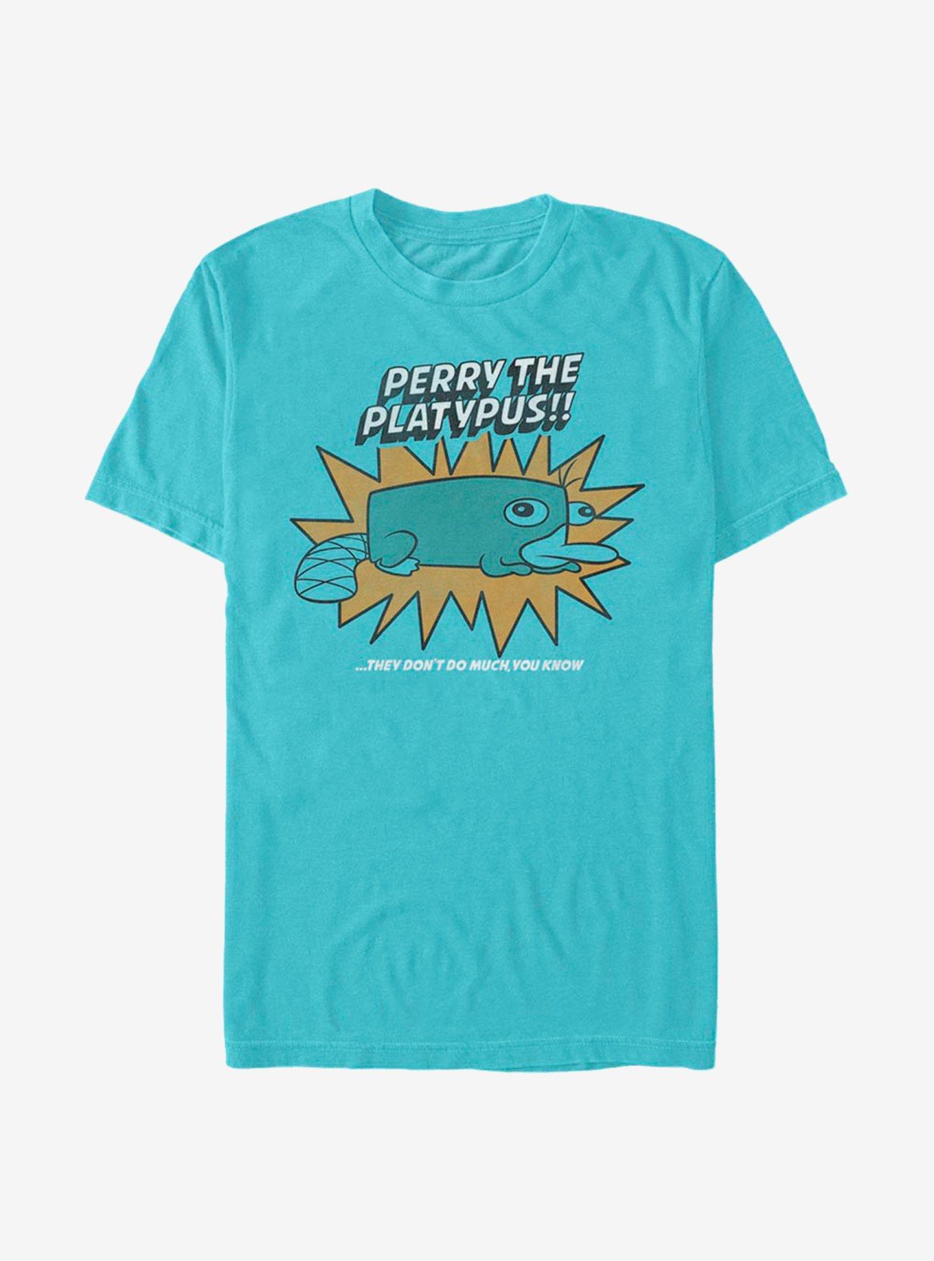 Disney Phineas And Ferb Perry The Platypus T-Shirt, TAHI BLUE, hi-res