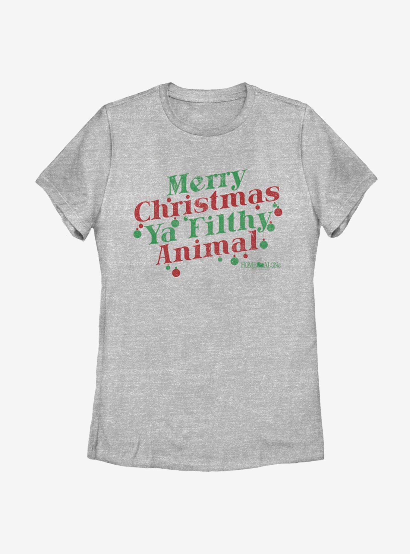 Home Alone Merry Christmas Ya Filthy Animal Womens T-Shirt, , hi-res