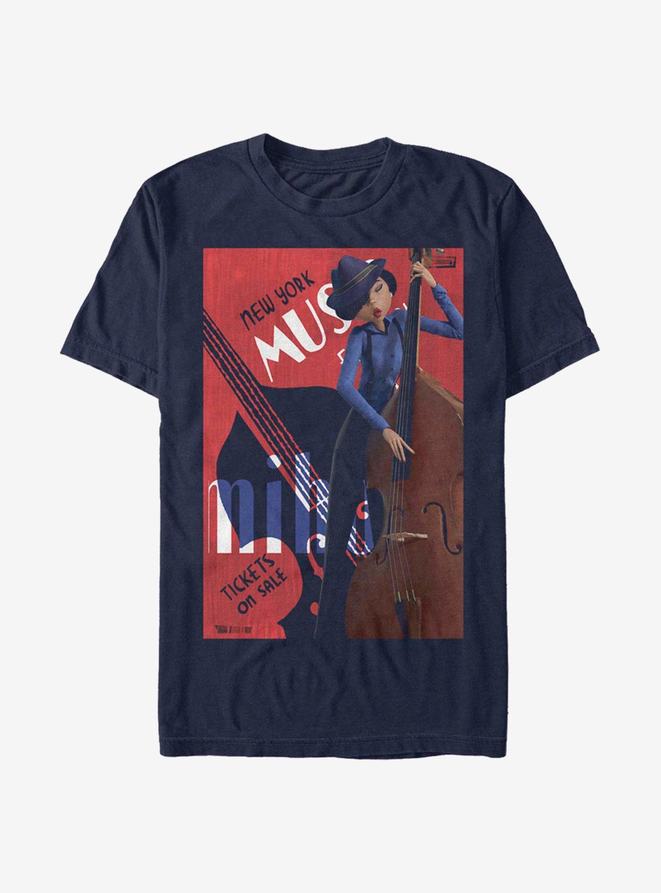 Disney Pixar Soul Miho On Bass T-Shirt, NAVY, hi-res