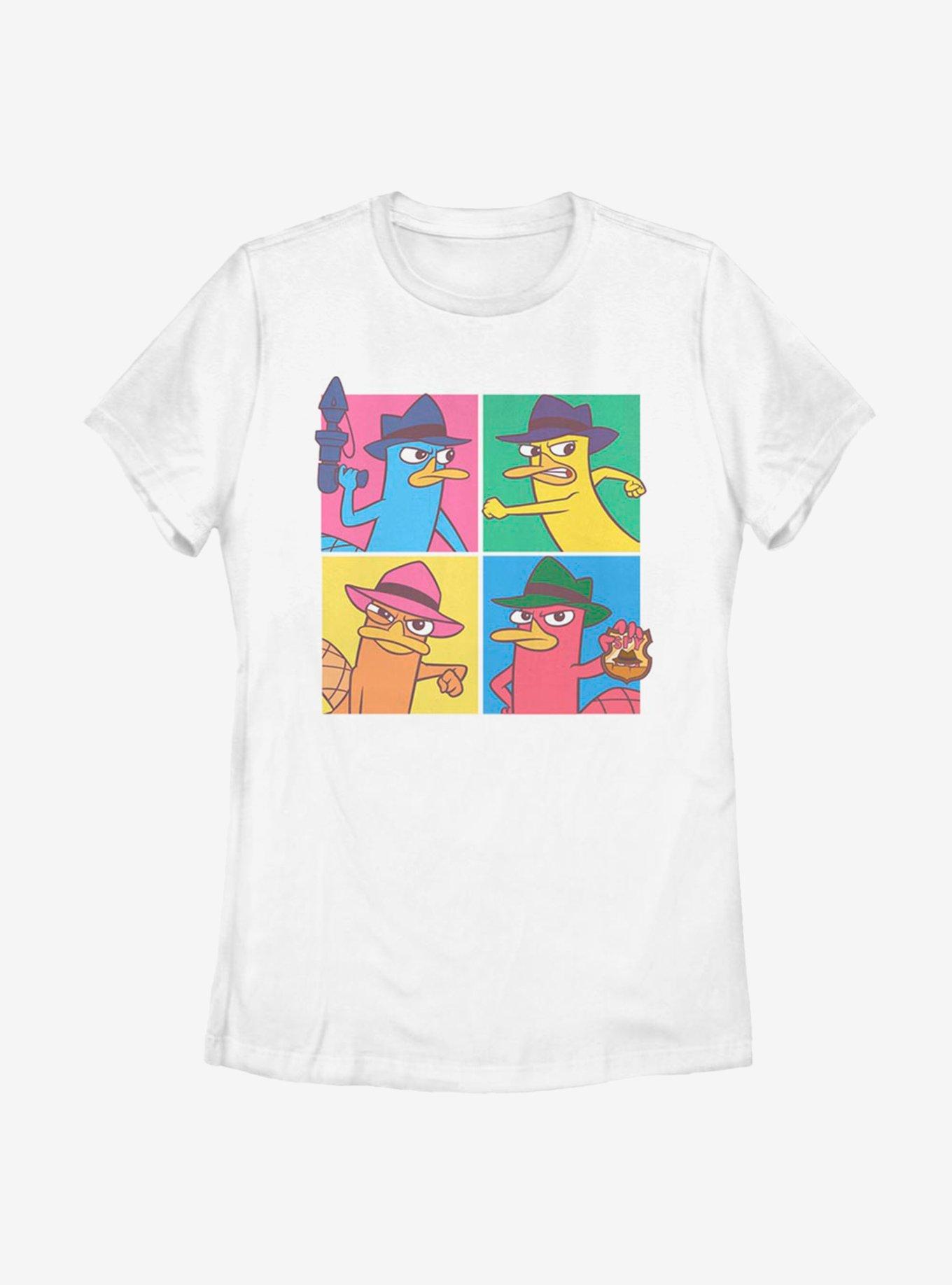 Disney Phineas And Ferb Agent P Boxes Womens T-Shirt, , hi-res