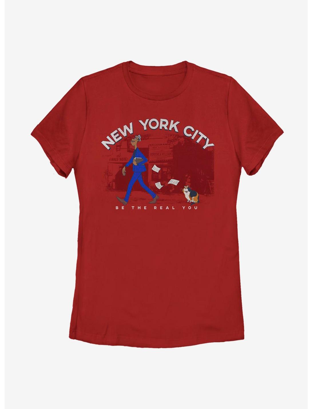Disney Pixar Soul Be You NYC Womens T-Shirt, RED, hi-res