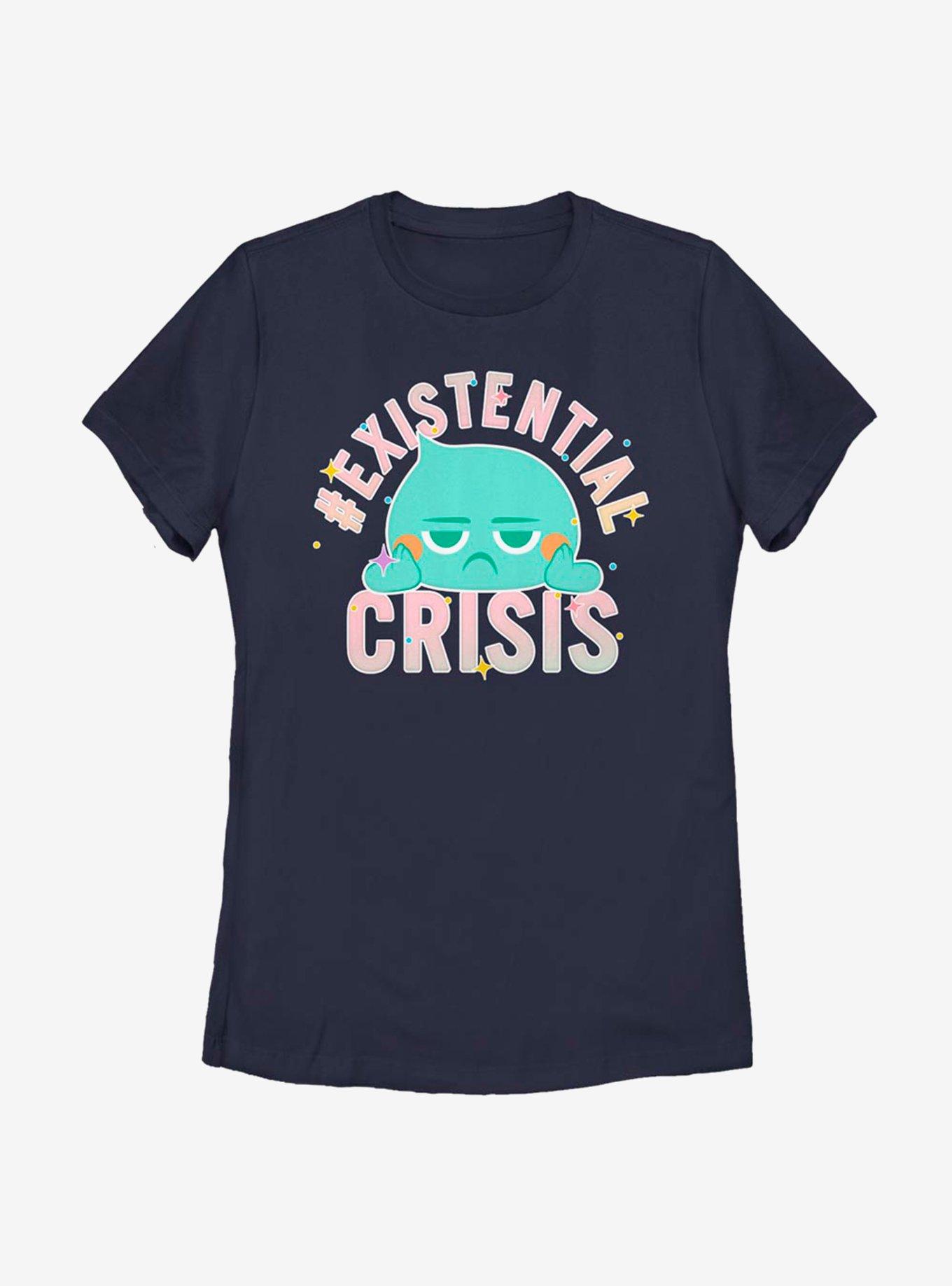Disney Pixar Soul Existential Crisis Womens T-Shirt, NAVY, hi-res