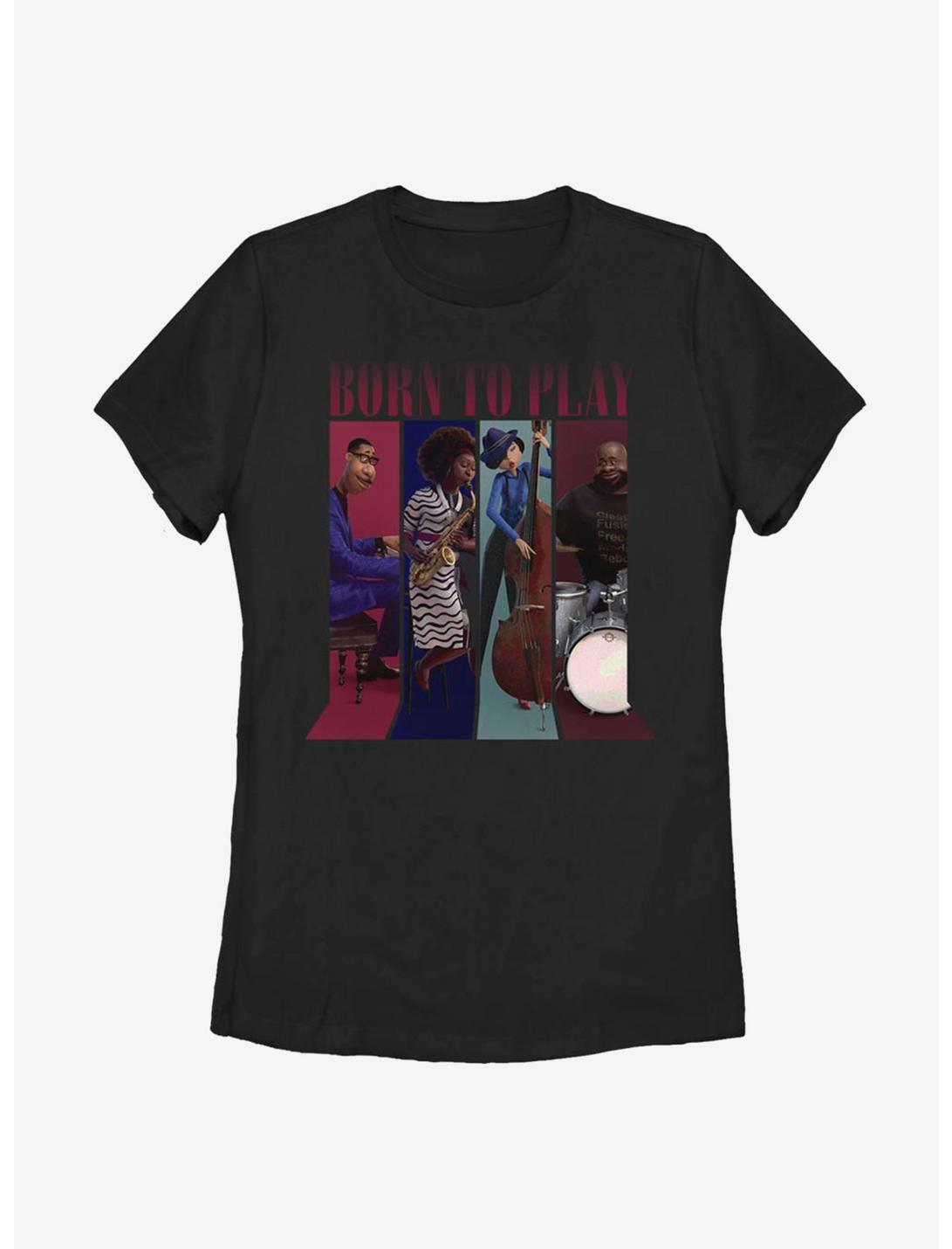 Disney Pixar Soul Half Note Band Womens T-Shirt, BLACK, hi-res