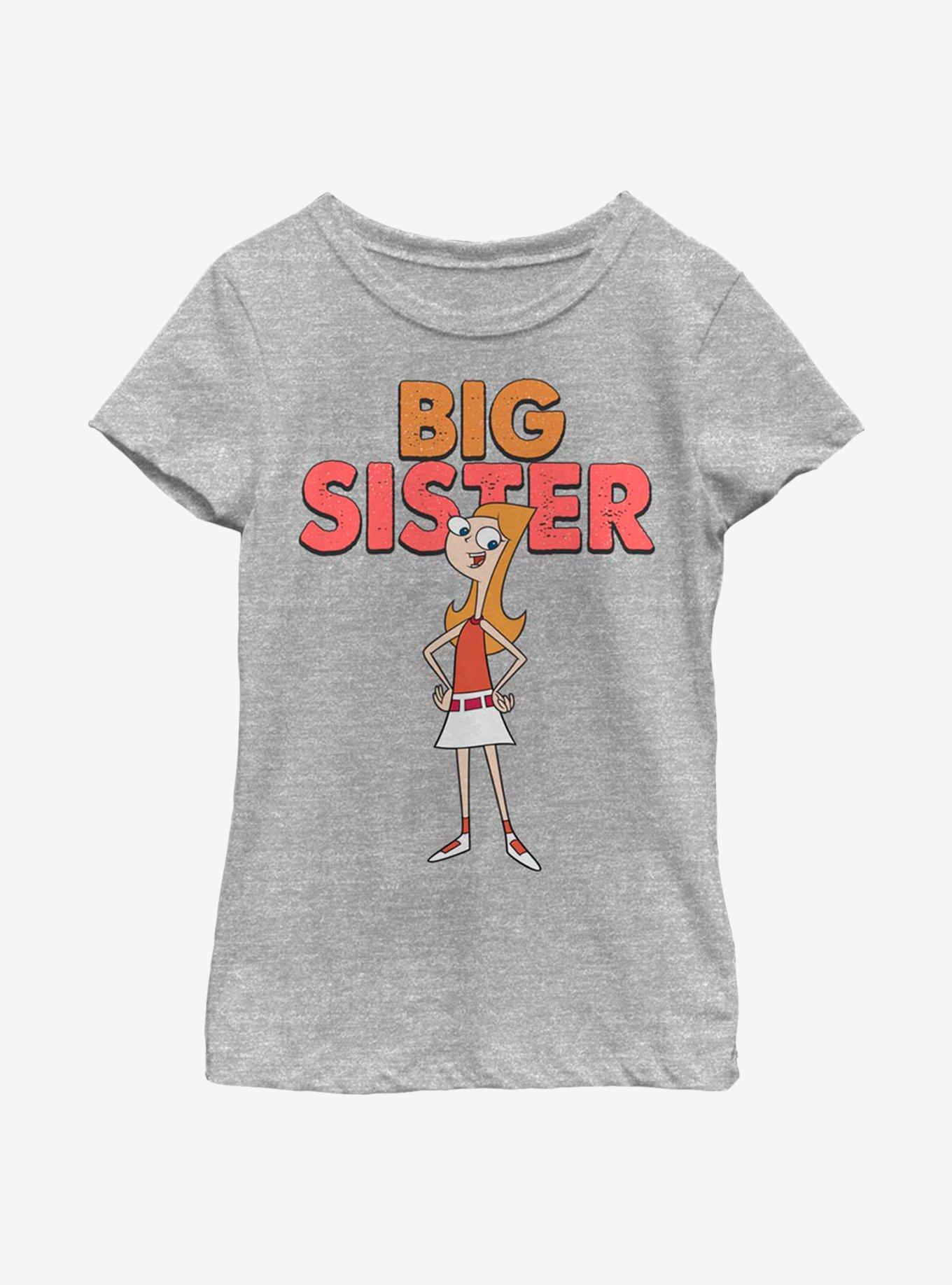 Disney Phineas And Ferb Candace Big Sister Youth Girls T-Shirt, , hi-res