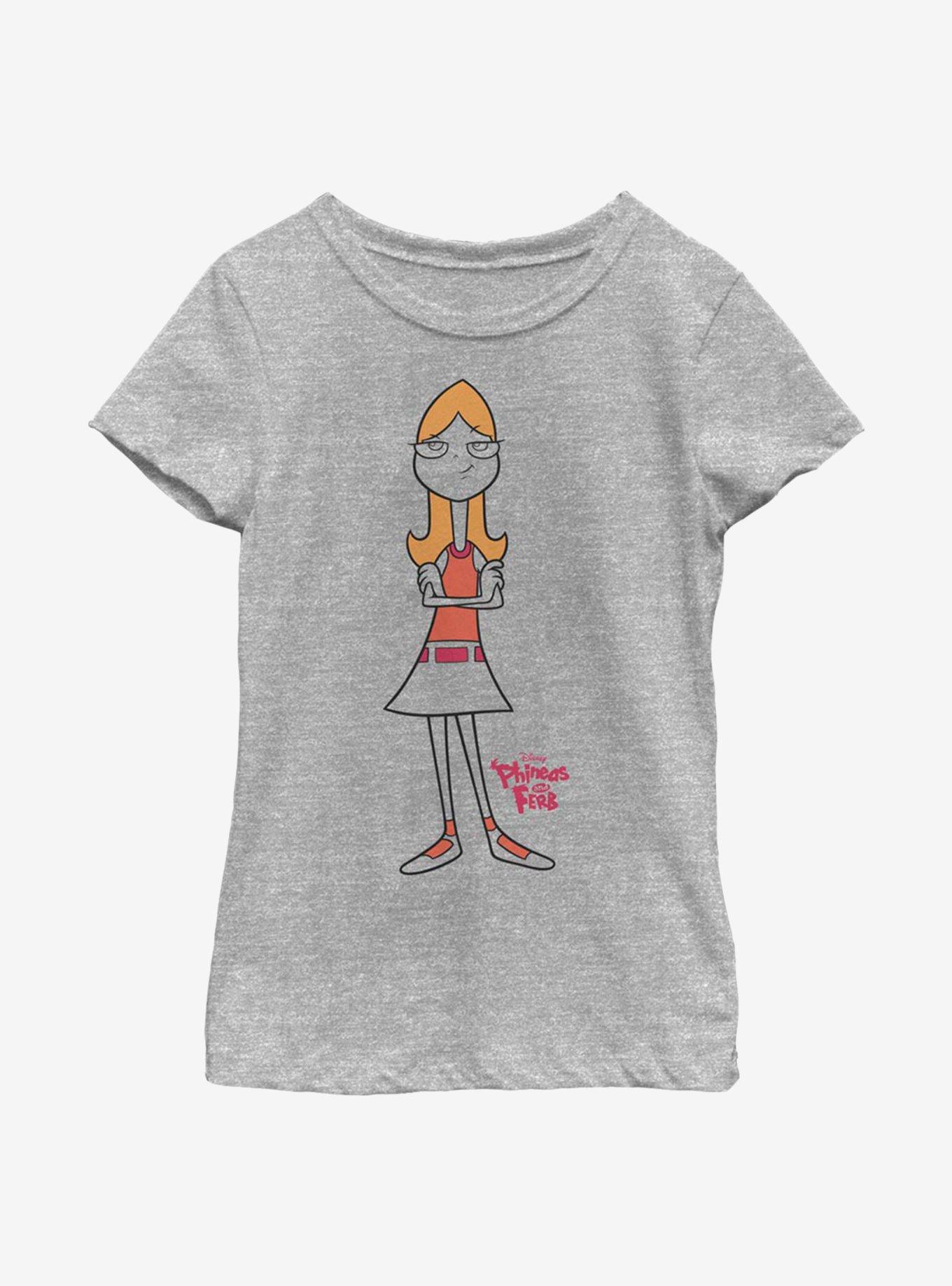 Disney Phineas And Ferb Candace Youth Girls T-Shirt, , hi-res