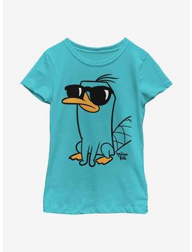 Disney Phineas And Ferb Cool Perry Youth Girls T-Shirt, , hi-res