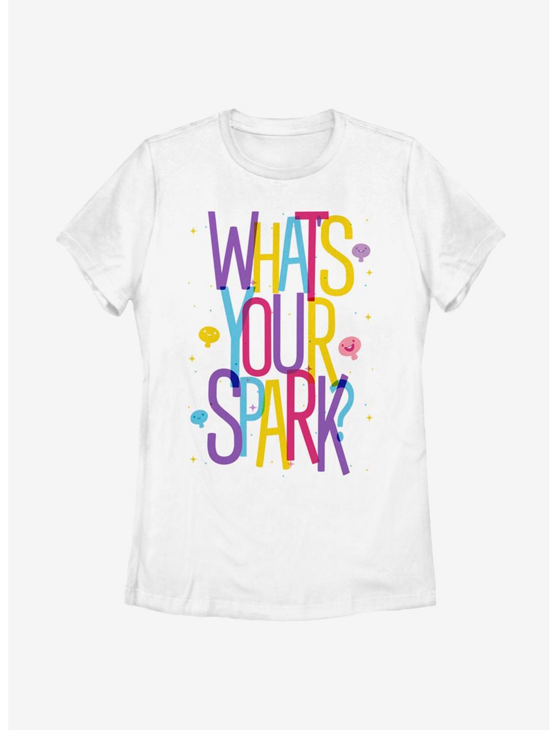 Disney Pixar Soul Colorful Spark Womens T-Shirt, WHITE, hi-res