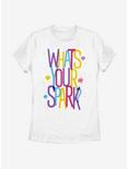 Disney Pixar Soul Colorful Spark Womens T-Shirt, WHITE, hi-res
