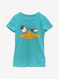 Disney Phineas And Ferb Perry Face Youth Girls T-Shirt, TAHI BLUE, hi-res