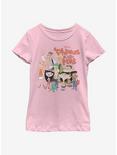 Disney Phineas And Ferb The Group Youth Girls T-Shirt, PINK, hi-res