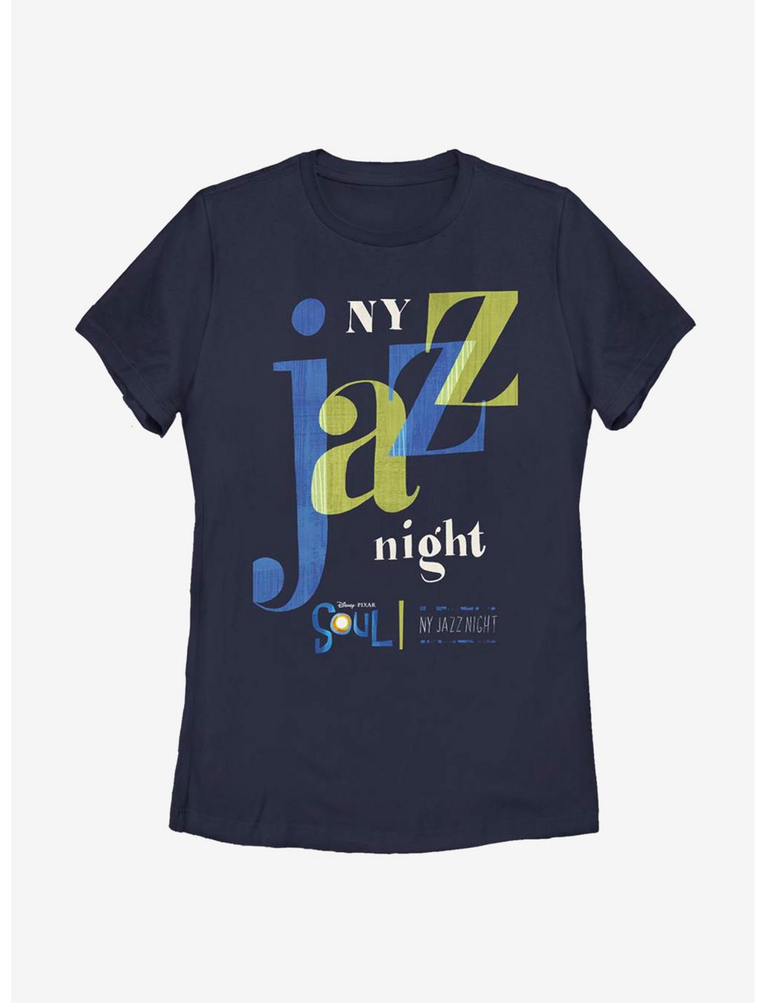 Disney Pixar Soul NY Jazz Night Womens T-Shirt, NAVY, hi-res