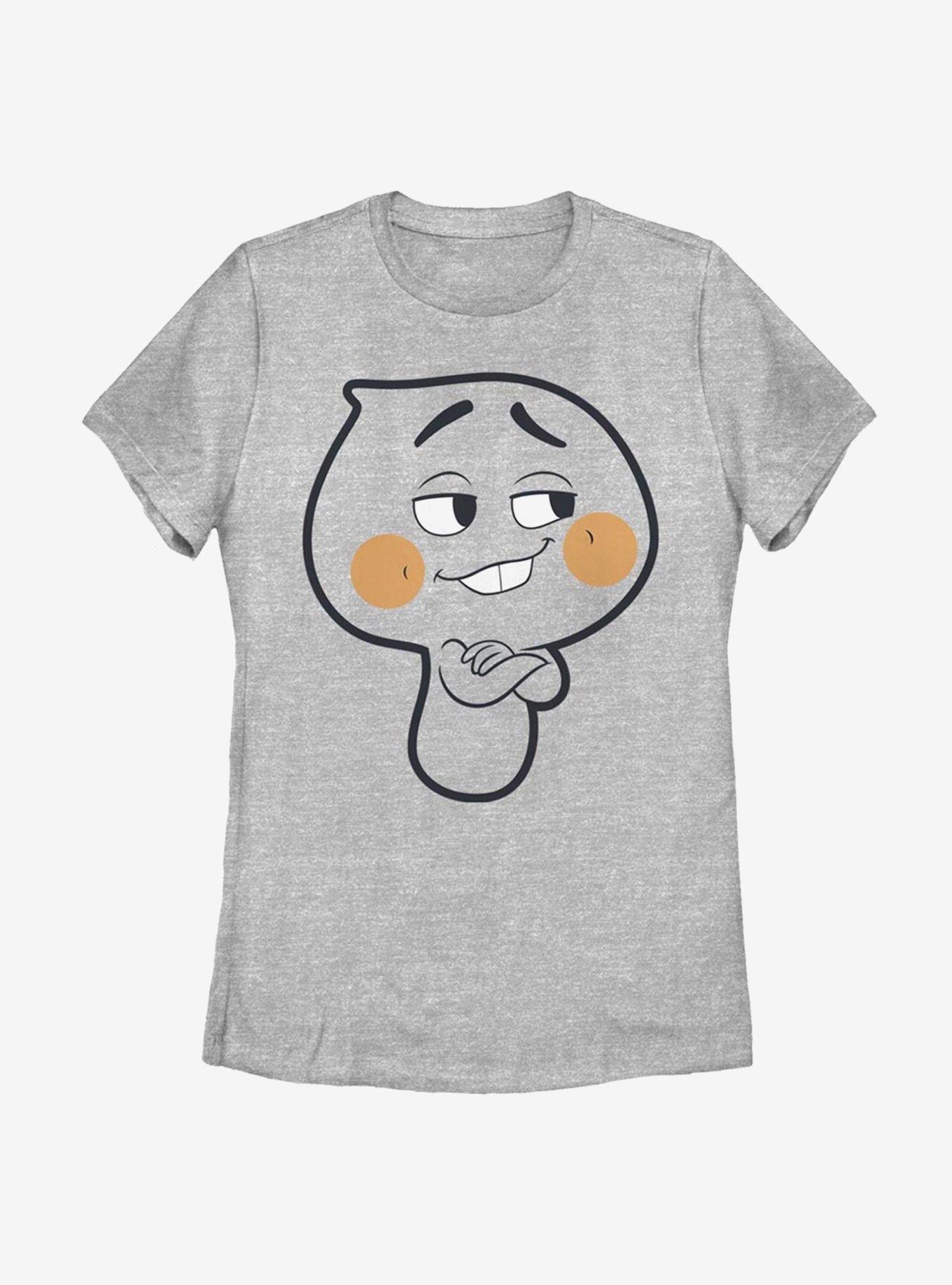 Disney Pixar Soul 22 Big Face Womens T-Shirt, ATH HTR, hi-res