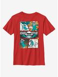 Disney Phineas And Ferb Agent P Box Up Youth T-Shirt, RED, hi-res