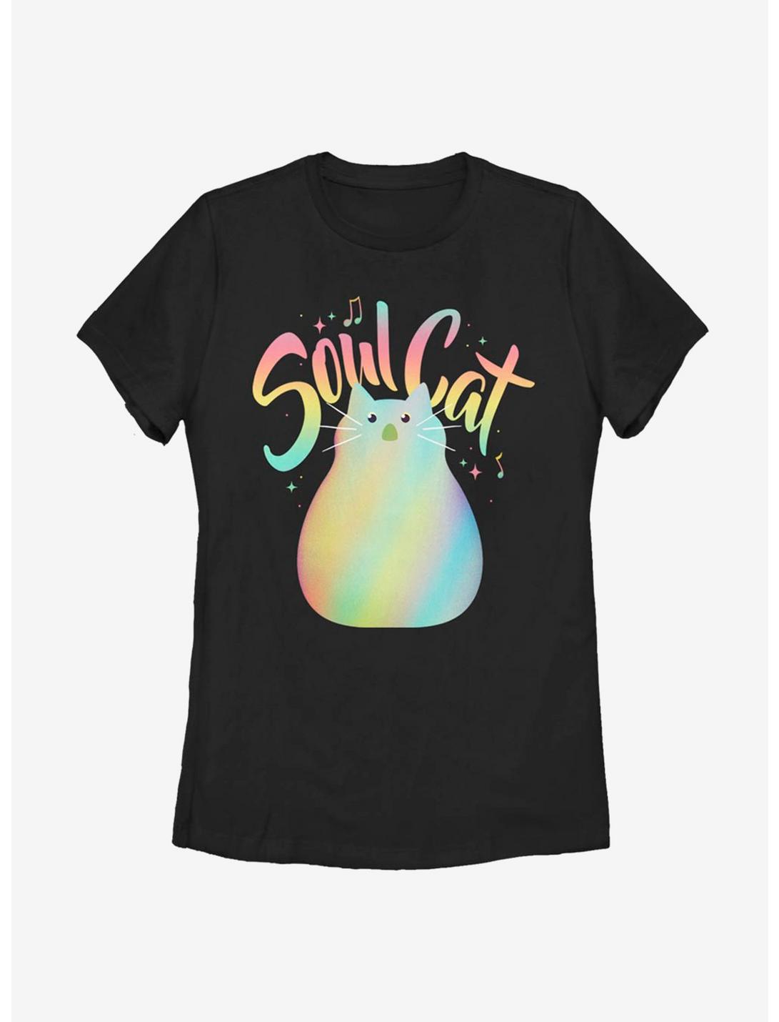 Disney Pixar Soul Kitty Womens T-Shirt, BLACK, hi-res