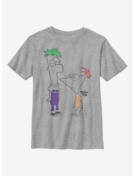 Disney Phineas And Ferb Boys Of Summer Youth T-Shirt, , hi-res