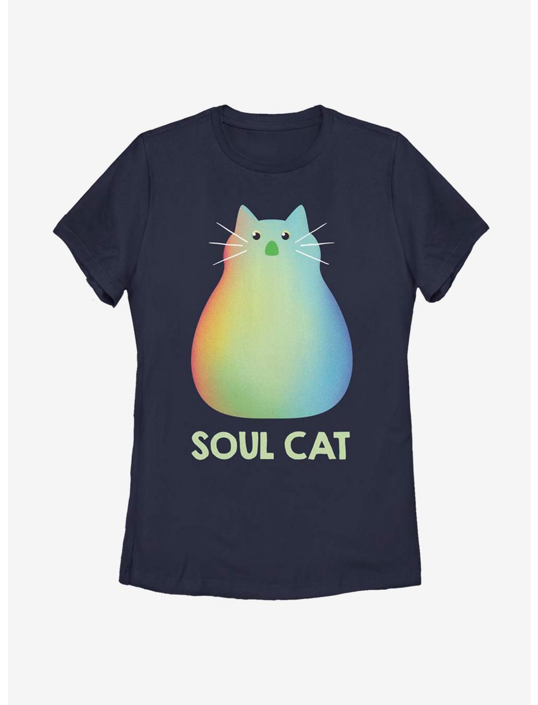 Disney Pixar Soul Cat Womens T-Shirt, NAVY, hi-res