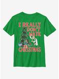 Disney Phineas And Ferb Doof Christmas Youth T-Shirt, KELLY, hi-res