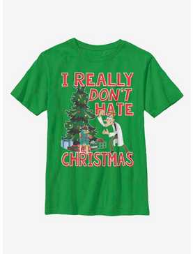 Disney Phineas And Ferb Doof Christmas Youth T-Shirt, , hi-res