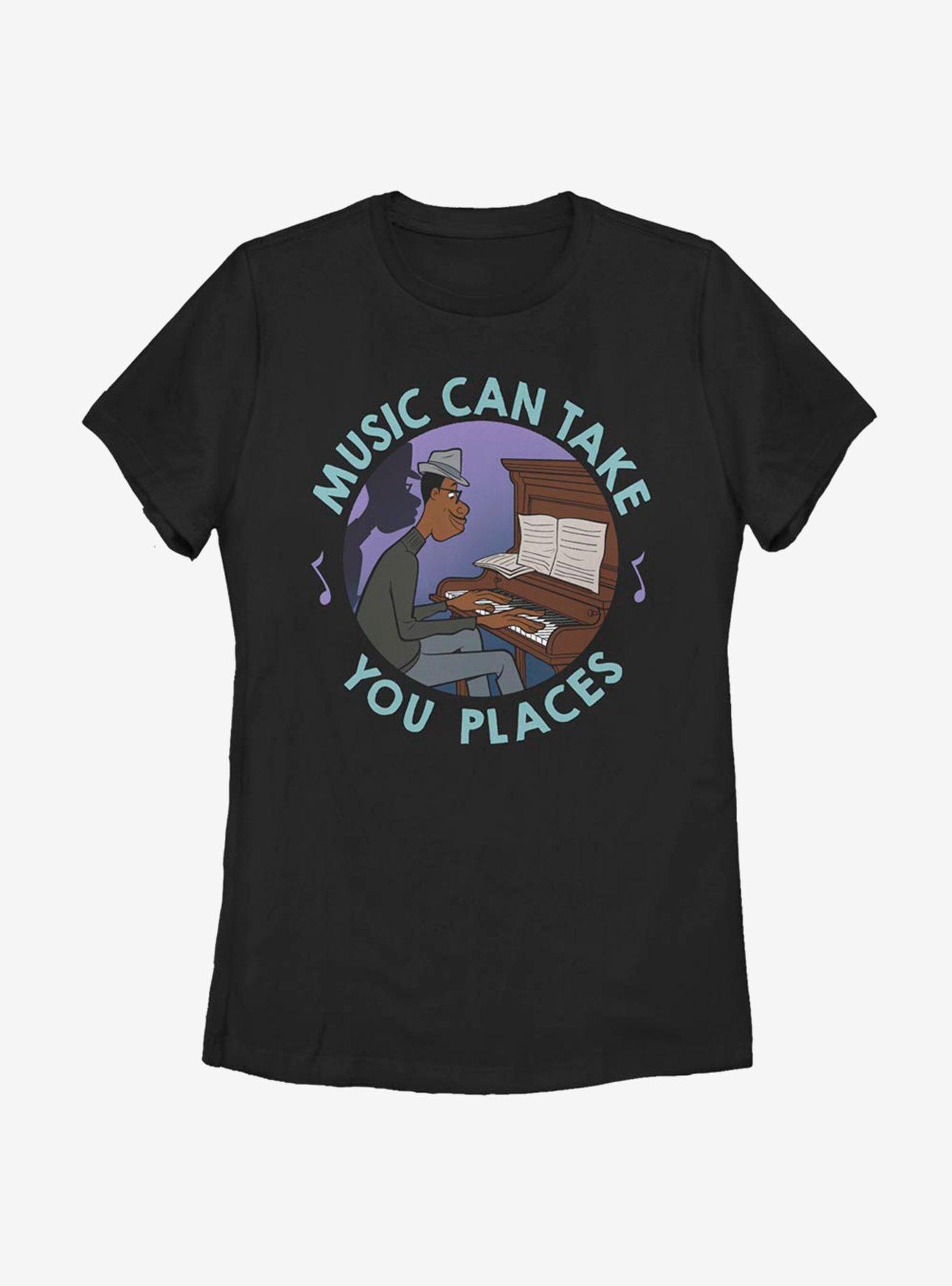 Disney Pixar Soul Take You Places Womens T-Shirt, BLACK, hi-res