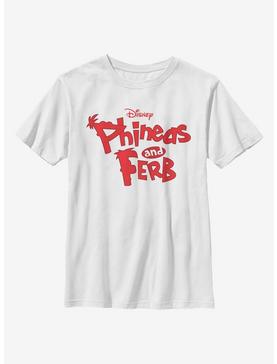 Disney Phineas And Ferb Logo Youth T-Shirt, , hi-res