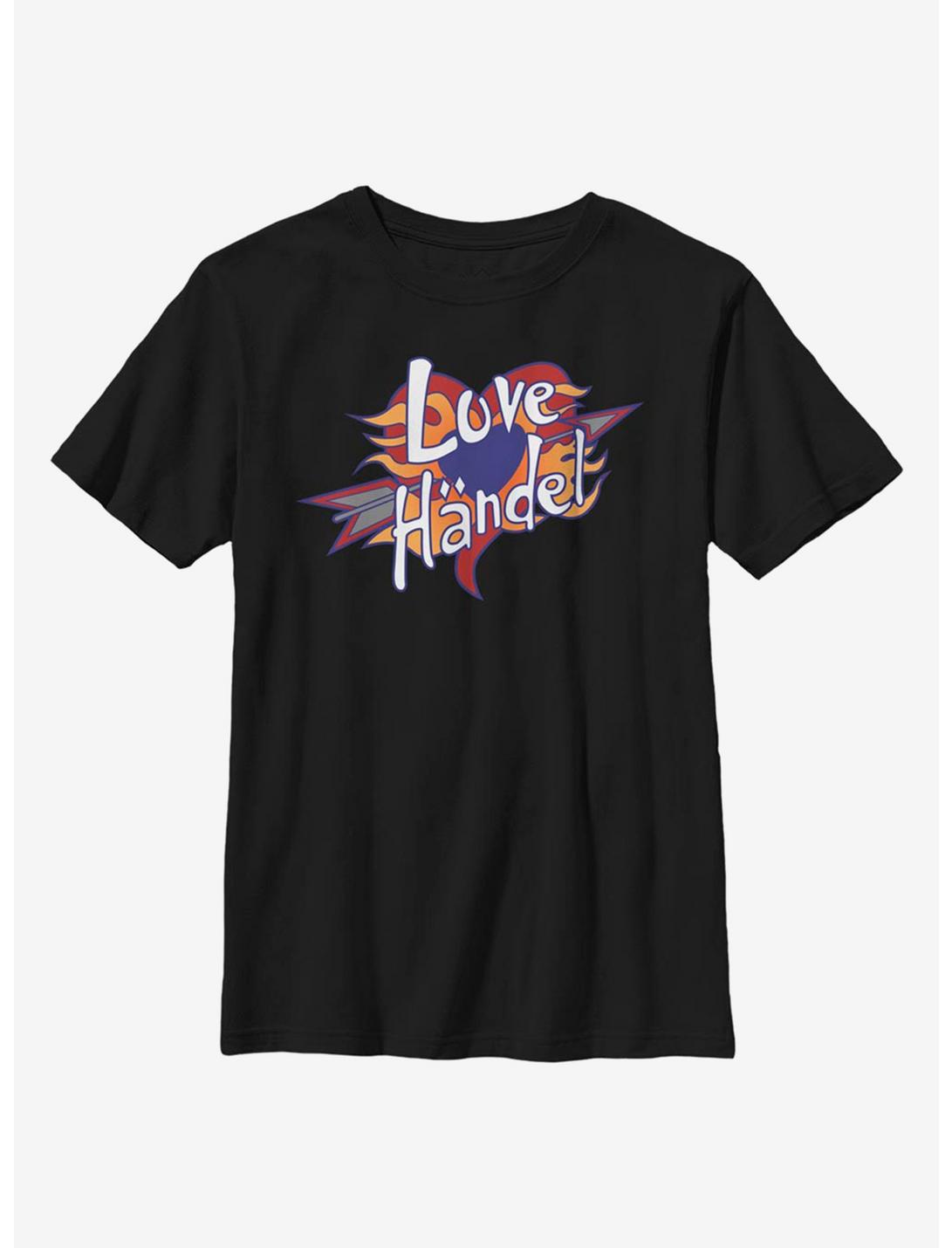 Disney Phineas And Ferb Love Handel Youth T-Shirt, BLACK, hi-res