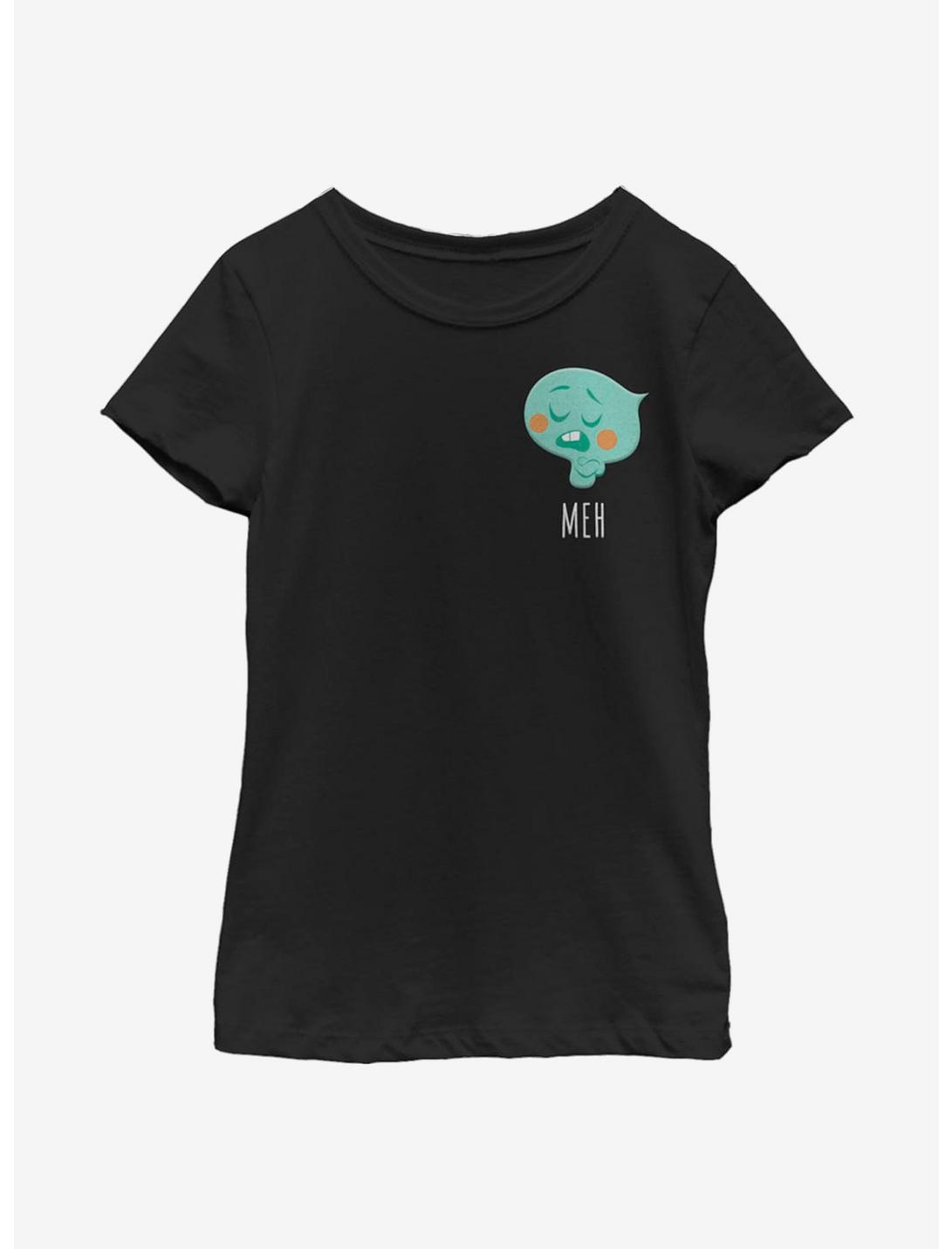 Disney Pixar Soul 22 Meh Youth Girls T-Shirt, BLACK, hi-res